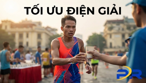 Nước Uống Thể Thao, Nước Dừa Hay Nước Lọc: Chiến Thuật Thủy Phân Tối Ưu Cho Runner Trên Đường Chạy