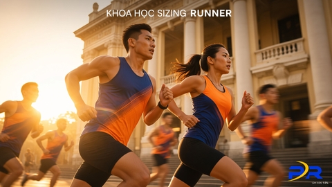 Giải Mã Khoa Học Sizing: Vì Sao PR SPORT Cần Dữ Liệu Nhân Trắc Học Và Form Mặc Của Runner?