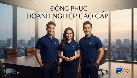 Công Nghệ Thêu Vi Tính Và In Decal Silicon Nổi 3D Cao Cấp Cho Áo Polo Đồng Phục Doanh Nghiệp