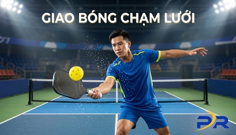 Xử Lý Bóng Chạm Lưới Khi Giao Trong Pickleball: Luật Mới Nhất Và Kỹ Thuật Đón Bóng Thực Chiến