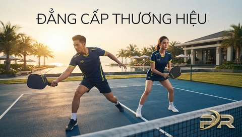 Đồng Phục Pickleball Doanh Nghiệp: Ngôn Ngữ Thiết Kế Định Vị Thương Hiệu Trên Sân Đấu