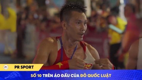 SỐ 10 TRÊN ÁO ĐẤU CỦA ĐỖ QUỐC LUẬT- NGƯỜI VỪA ĐI VÀO LỊCH SỬ 10 NĂM LIÊN TIẾP VÔ ĐỊCH GIẢI VĐQG VÀ CỰ LY DÀI BÁO TIỀN PHONG