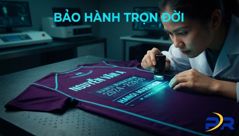 Chính Sách Bảo Hành Trọn Đời Cho Chi Tiết In Ấn & Đường May Cá Nhân Hóa Tại PR SPORT