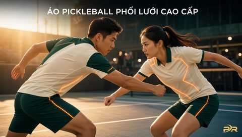 Áo Pickleball Nên Có Phối Lưới Ở Vị Trí Nào? Bản Đồ Nhiệt Học Và Giải Pháp Thiết Kế Đồng Phục Thi Đấu Đỉnh Cao PR Sport