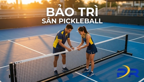 Cẩm Nang Bảo Trì Lưới Và Vạch Sân Pickleball Chuẩn Quốc Tế: Quy Trình Định Kỳ Tối Ưu Độ Bền Và Hiệu Suất Đấu Giải