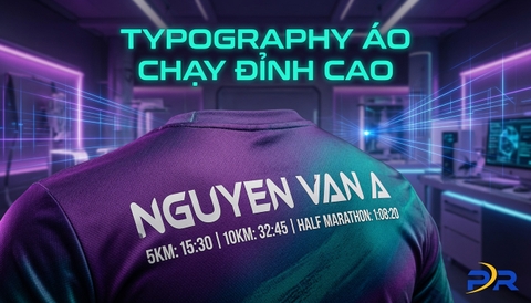 Nghệ Thuật Typography Trên Áo Đấu Chạy Bộ: Cách Khắc Chữ Cá Nhân Hóa Tối Ưu Nhận Diện Và Hiệu Suất Thể Thao