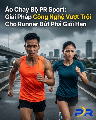 Áo Chay Bộ PR Sport: Giải Pháp Công Nghệ Vượt Trội Cho Runner Bứt Phá Giới Hạn