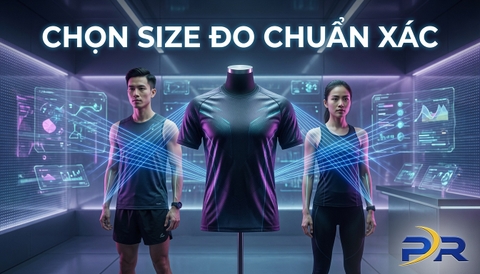 Giải Pháp Đo Đạc Thể Thức Học: Cách Chọn Size Chuẩn Xác Tuyệt Đối Khi Đặt Áo Chạy Bộ Cá Nhân Hóa Online
