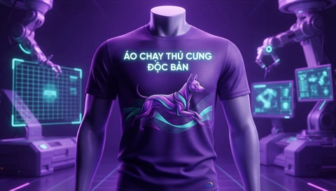 Thiết Kế Áo Chạy Bộ Cá Nhân Hóa Với Hình Ảnh Thú Cưng Đồng Hành: Công Nghệ In Khí Hóa Khử Nhiệt Và Giải Pháp Bản Sắc Độc Bản Trên Đường Chạy