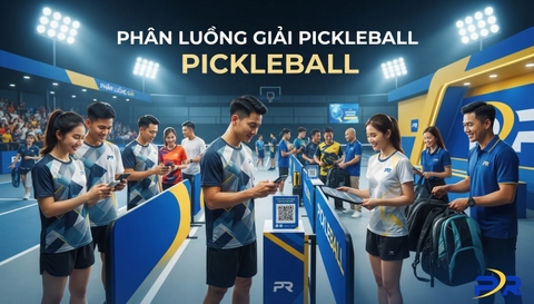Hệ Thống Phân Luồng Khu Vực Check-in Giải Đấu Pickleball Chuyên Nghiệp: Tối Ưu Hóa Vận Hành Và Trải Nghiệm Vận Động Viên