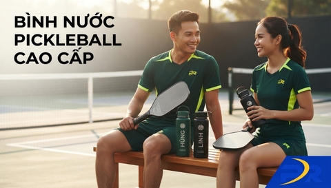 Giải Pháp Bình Nước Thể Thao Giữ Nhiệt Khắc Tên Cá Nhân Và Logo Câu Lạc Bộ Pickleball Đẳng Cấp PR Sport