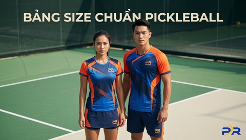 Giải Pháp Chọn Và Gửi Bảng Size Đồng Phục Pickleball Chuẩn Xác Cho Thành Viên