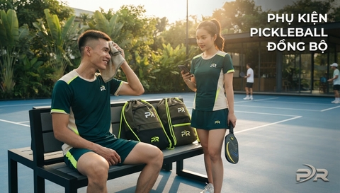Giải Pháp Túi Rút Thể Thao Đựng Giày Và Bóng Pickleball Đồng Bộ Hệ Thống Trang Phục Câu Lạc Bộ