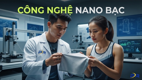 Giải Pháp Khử Mùi Kháng Khuẩn Vĩnh Viễn Trên Áo Giải Chạy Bằng Công Nghệ Nano Bạc