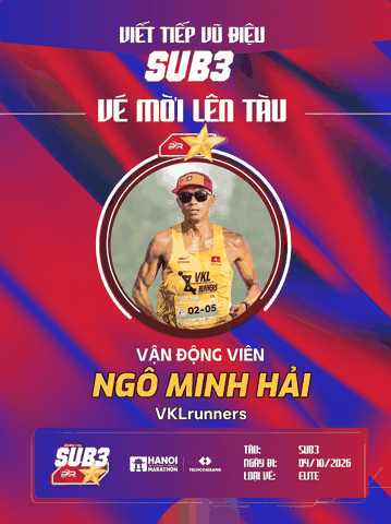 Ngô Minh Hải - Bước Chuyển Mình Ngoạn Mục Cùng Đoàn Tàu Sub 3 2026