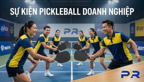 Thiết Kế Gói Sự Kiện Pickleball Doanh Nghiệp Toàn Diện: Giải Pháp Sức Khỏe Và Định Vị Thương Hiệu Cao Cấp