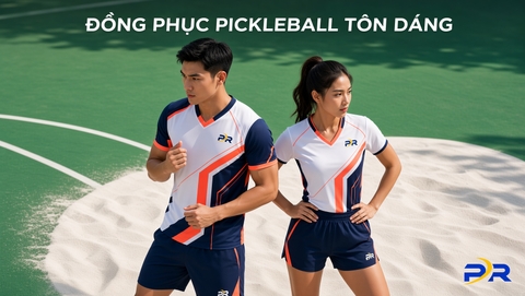 Thiết Kế Đồng Phục Pickleball Cho Người Cổ Ngắn: Giải Pháp Chọn Cổ Áo Tối Ưu Tôn Dáng