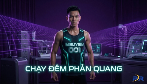 Giải Pháp In Phản Quang Và Dạ Quang Cao Cấp: Tối Ưu Nhận Diện Và An Toàn Tuyệt Đối Cho Vận Động Viên Giải Chạy Đêm