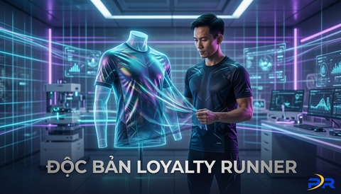 Chiến Lược Cá Nhân Hóa Áo Đấu Chạy Bộ Cao Cấp Cho Chương Trình Khách Hàng Thân Thiết (Loyalty Program) Tại PR SPORT