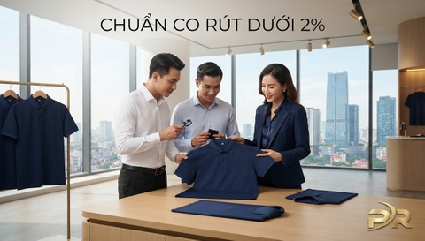 Kiểm Soát Độ Co Rút Nhiệt (Thermal Shrinkage) Dưới 2%: Chuẩn Mực Dệt May Đồng Phục Doanh Nghiệp Bền Đẹp Dài Lâu