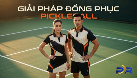 Giải Pháp Khắc Phục Hoàn Toàn Tình Trạng Áo Pickleball Bị Bai Cổ: Công Nghệ Sợi Khóa Form Cao Cấp Từ PR SPORT