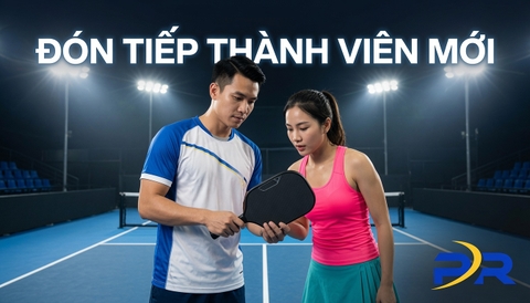 HƯỚNG DẪN QUY TRÌNH ĐÓN TIẾP THÀNH VIÊN MỚI TẠI CÂU LẠC BỘ PICKLEBALL KHU DÂN CƯ CHUẨN CHUYÊN NGHIỆP VÀ AN TOÀN