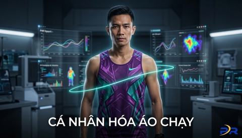 Cá Nhân Hóa Áo Chạy Bộ Cao Cấp: Từ Ý Tưởng Thiết Kế Đến Sản Phẩm Thực Tế Tại PR Sport