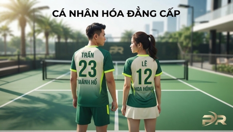 Giải Pháp In Tên Riêng, Số Áo Và Nickname Cá Nhân Hóa Chuẩn Thi Đấu Cho Đồng Phục Pickleball Chuyên Nghiệp
