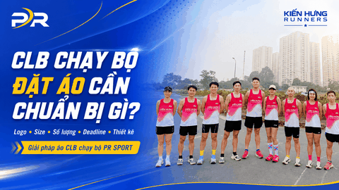 CLB chạy bộ đặt áo cần chuẩn bị gì? | PR SPORT