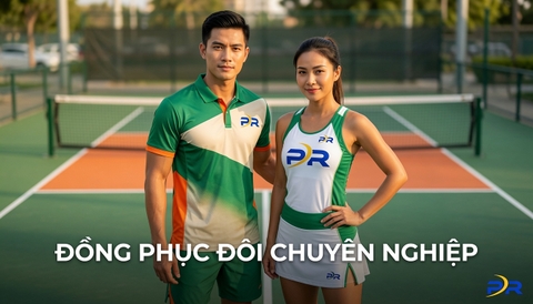 Giải Pháp Thiết Kế Đồng Phục Đôi Nam Nữ Pickleball Chuyên Nghiệp