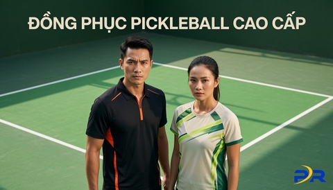 Áo Đồng Phục Pickleball: Nên Chọn Cổ Tròn Năng Động Hay Cổ Khóa Kéo Hiện Đại Cho Doanh Nghiệp?