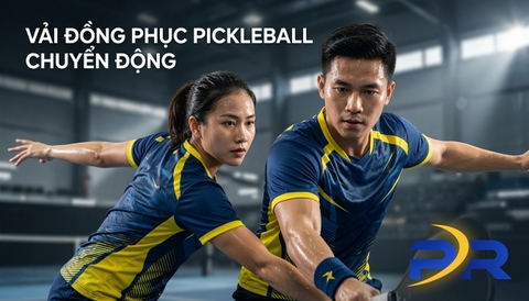 Chọn Vải Nào Cho Đồng Phục Pickleball Mát Và Bền? Cẩm Nang Sợi Dệt Chuyên Dụng Cho Vận Động Cường Độ Cao