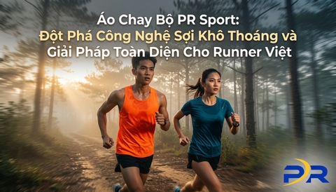 Áo Chay Bộ PR Sport: Đột Phá Công Nghệ Sợi Khô Thoáng và Giải Pháp Toàn Diện Cho Runner Việt