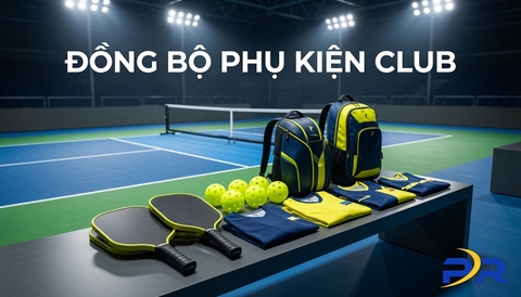 Làm Sao Chọn Phụ Kiện Đồng Bộ Cho CLB Pickleball? Giải Pháp Xây Dựng Bản Sắc Và Nâng Tầm Trải Nghiệm Thành Viên