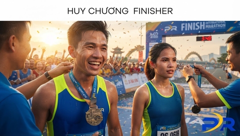 Huy Chương Finisher: Từ Vật Phẩm Kỷ Niệm Đến Dấu Ấn Thương Hiệu Giải Chạy