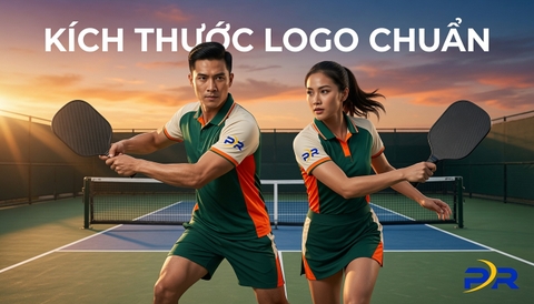 Logo Nhà Tài Trợ Trên Tay Áo Đồng Phục Pickleball: Kích Thước Thế Nào Là Chuẩn Nhất?