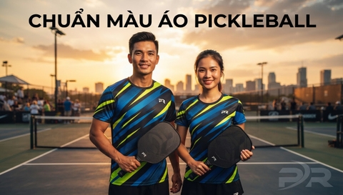Hệ Màu Thiết Kế Ảnh Hưởng Thế Nào Tới Màu Sắc Áo Pickleball Thành Phẩm? Phân Tích Chuyên Sâu Từ PR SPORT