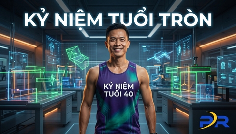 Giải Pháp Thiết Kế Cá Nhân Hóa Áo Chạy Bộ Mừng Sinh Nhật Tuổi Tròn: Kiến Tạo Dấu Ấn Kỷ Niệm Trên Từng Sợi Vải Công Nghệ