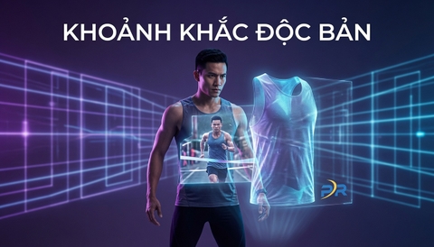 Giải Pháp Cá Nhân Hóa Áo Chạy Bộ Cao Cấp: Khắc Họa Khoảnh Khắc Về Đích Độc Bản