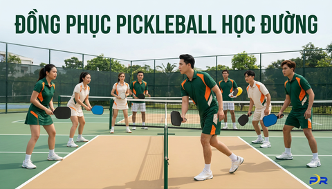 Thiết Kế Đồng Phục Pickleball Giải Học Đường: Giải Pháp Tối Ưu Hiệu Suất Và Gắn Kết Thương Hiệu Trường Học