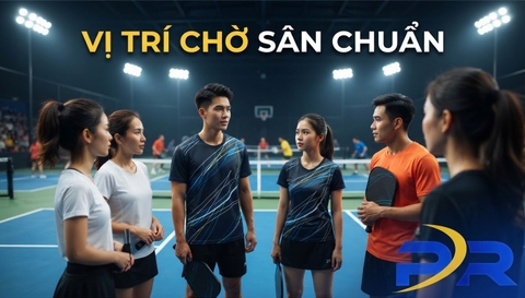 Vị Trí Chờ Lượt Sân Pickleball Đông Người: Quy Tắc Đứng Sân Chuẩn Mực Và Văn Hóa Ứng Xử Chuyên Nghiệp