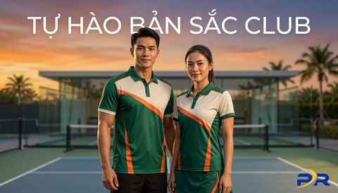 Có Nên In Năm Thành Lập CLB Lên Áo Đồng Phục Pickleball? Giải Pháp Thiết Kế Định Danh Đẳng Cấp Từ PR Sport