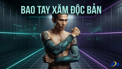 Giải Pháp Thiết Kế Bao Tay Chống Nắng (Arm Sleeves) Cá Nhân Hóa In Họa Tiết Xăm Độc Bản