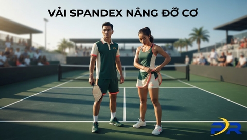 Vải Dệt Kim Spandex Mật Độ Cao Cho Quần Lót Trong Đồng Phục Pickleball: Nâng Đỡ Cơ Đùi, Triệt Tiêu Rung Lắc Cơ Năng Động