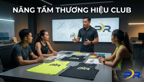 Giải Pháp Nâng Cấp Logo Và Tái Định Vị Hệ Thống Nhận Diện Cho Câu Lạc Bộ Chạy Bộ Chuyên Nghiệp