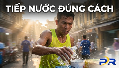 Trạm Nước Trong Giải Chạy: Kỹ Thuật Tiếp Nước Đỉnh Cao Giúp Runner Không Bị Rối Nhịp