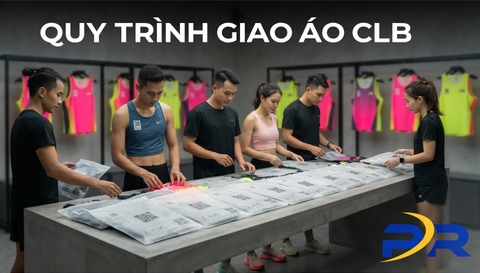 Giải Pháp Tối Ưu Quy Trình Phân Phối ÁO Đồng Phục Cho Câu Lạc Bộ Chạy Bộ Quy Mô Lớn từ PR SPORT