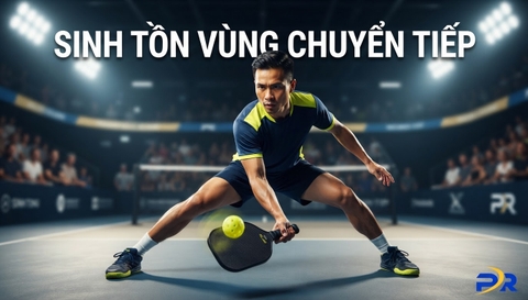 Giải Mã Vùng Chuyển Tiếp (Transition Zone) Trong Pickleball: Tại Sao Đây Là Vùng Đất Chết Và Chiến Thuật Sinh Tồn Bản Lĩnh