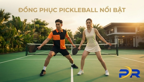 Bí Quyết Phối Màu Áo Pickleball Nổi Bật Trên Sân Nền Xanh: Giải Pháp Đồng Phục Đẳng Cấp Từ PR Sport