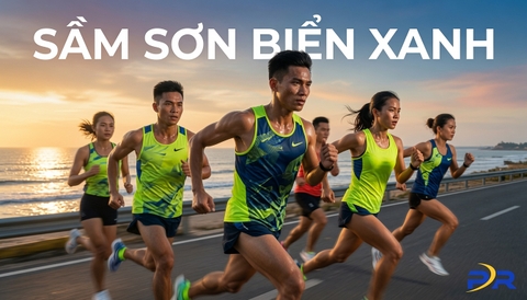 Sầm Sơn Biển Xanh: Mùa Hè Rực Lửa Và Hành Trình Bứt Phá Giới Hạn Của Cộng Đồng Runner